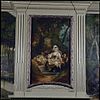 Interieur voorkamer, wandbespanning met landschapsschilderingen - Breda - 20332392 - RCE -  Buitenplaats Weilust: Interieur voorkamer, wandbespanning met landschapsschilderingen 