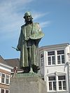 Boschoud 006 -  standbeeld van Jeroen Bosch, de Markt, 's-Hertogenbosch 