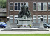 Heilig Hart Dorus Hermsen Emmaplein Den Bosch.JPG -  Sculpture of the Sacred Heart. Placed at the Julianaplein in 1925, since 1939 at the Emmeplein in 's-Hertogenbosch. Designed by Dorus Hermsen and made by Aloys de Beule. 