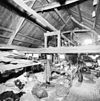Interieur drooghuis op zolderverdieping, kapconstructie - Dongen - 20336561 - RCE -  Leerlooierij Driessen: Interieur drooghuis op zolderverdieping, kapconstructie 