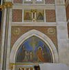 Interieur kapel, muurschilderingen - Dongen - 20336999 - RCE -  Klooster Franciscanessen: Interieur kapel, muurschilderingen 