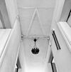 Interieur gang, plafond met stucornament - Terheijden - 20345262 - RCE -  Dubbele woning/ Stucwerk: Interieur gang, plafond met stucornament 