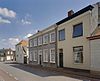 Overzicht voorgevel met naastgelegen woningen - Terheijden - 20345244 - RCE -  Dubbele woning: Overzicht voorgevel met naastgelegen woningen 
