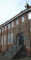 Marienhage-oostgevel -  Oostgevel van klooster MariÃ«nhage te Eindhoven, Nederland.