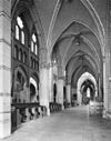 Interieur rechter zijbeuk naar 't zuiden - Eindhoven - 20068408 - RCE -  Sint Catharinakerk: interieur rechter zijbeuk naar 't zuiden 