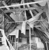 Interieur voorhuis, overzicht kapconstructie - Grave - 20326838 - RCE -  Interieur voorhuis, overzicht kapconstructie 