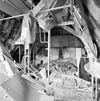 Interieur voorhuis, overzicht kapconstructie - Grave - 20326837 - RCE -  Interieur voorhuis, overzicht kapconstructie 