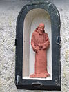 20100724-089 Velp - Kapucijnenklooster Emmaus -  Statue of Saint Conrad of Parzham created by Charles Vos at the wall of the monastery of the Order of Friars Minor Capuchin 
