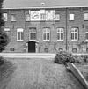 Oostgevel met uurwerk en zonnewijzer - Velp - 20351450 - RCE -  Kapucijnenklooster Emmaus: Oostgevel met uurwerk en zonnewijzer 
