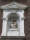 20100724-086 Velp - Kapucijnenklooster Emmaus -  Statue of Madonna with child at the facade of the monastery of the Order of Friars Minor Capuchin 