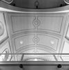 Interieur kloosterkapel, tongewelf - Helmond - 20337874 - RCE -  Voormalig Klooster: Interieur kloosterkapel, tongewelf 