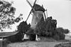 Beltmolen schuin van opzij gefotografeerd - Lieshout - 20140062 - RCE -  De Leest: Beltmolen schuin van opzij gefotografeerd 