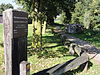 Mill Rijksmonument 525572 S-Kazemat 538 langs Defensiekanaal en fiets- en wandelroutebord.JPG -  Mill Rijksmonument 525572 S-kazemat 538 langs Defensiekanaal en fiets- en wandelroutebord 