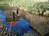 Mill Rijksmonument 8859 Kasteel Tongelaar gereflecteerd in slotgracht..JPG -  Mill Kasteel Tongelaar gereflecteerd in slotgracht. 