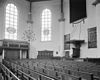 Interieur met preekstoel - Willemstad - 20214238 - RCE -  Hervormde Kerk - Koepelkerk: interieur met preekstoel 