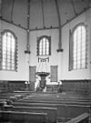 Interieur naar het oosten - Willemstad - 20214231 - RCE -  Hervormde Kerk - Koepelkerk: interieur naar het oosten 