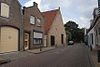 Overzicht topgevel schuur Kerkstraat 23