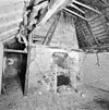 Interieur, kamer met schouw, tijdens restauratie - Oirschot - 20001932 - RCE -  De Vurste Bogt: Interieur, kamer met schouw, tijdens restauratie 