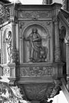 Detail preekstoel - Oosterhout - 20174732 - RCE -  Nederlands Hervormde Kerk: detail preekstoel 
