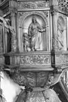 Detail preekstoel - Oosterhout - 20174733 - RCE -  Nederlands Hervormde Kerk: detail preekstoel 