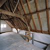 Interieur kap, overzicht spanten, tijdens sloop - Oosterhout - 20347641 - RCE -  Dakconstructie: Interieur kap, overzicht spanten, tijdens sloop 