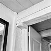 Interieur, balken plafond. Detail- geprofileerd sleutelstuk - Ravenstein - 20338728 - RCE -  Voormalige Brierbrouwerij: Interieur, balken plafond. Detail: geprofileerd sleutelstuk 