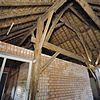 Interieur bedrijfsgedeelte, kapconstructie - Sint-Michielsgestel - 20340261 - RCE -  Boerderijen/ Kapconstructie: Interieur bedrijfsgedeelte, kapconstructie 