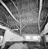 Interieur, overzicht schuur, kapconstructie - Sint-Oedenrode - 20001812 - RCE -  De Grote Laar: Interieur, overzicht schuur, kapconstructie 