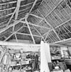Interieur, overzicht kapconstructie - Sint-Oedenrode - 20333247 - RCE -  Boerderijen/ Langgevelboerderij: Interieur, overzicht kapconstructie 