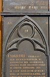 INTERIEUR, DETAIL VAN TEKSTBORDEN - Sint-Oedenrode - 20304067 - RCE -  Nederlands Hervormde Kerk: INTERIEUR, DETAIL VAN TEKSTBORDEN 
