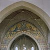 Interieur koor, mozaÃ¯ek boven triomfboog - Steenbergen - 20321087 - RCE -  Sint Gummaruskerk: Interieur koor, mozaÃ¯ek boven triomfboog (opmerking: Kanjerproject) 