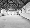 Interieur overzicht bovenzaal met kapconstrructie - Tilburg - 20330709 - RCE -  Patronaat St. Joseph: Interieur overzicht bovenzaal met kapconstrructie 