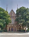 Overzicht westgevel - Uden - 20331361 - RCE -  Kloostercomplex: Overzicht westgevel 
