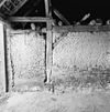 Tasruimte met stijl in de muur - Veghel - 20326081 - RCE -  Interieur leemsteen binnenwand in de schuur / tasruimte met stijl in de muur 