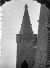 Zuid-west hoektoren naar het westen na de restauratie - Capelle - 20046508 - RCE -  Nederlands Hervormde Kerk: zuid-west hoektoren naar het westen na de restauratie 