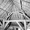 Interieur, detail kapconstructie aan de achterzijde - Sprang - 20342176 - RCE -  Kapconstructie: Interieur, detail kapconstructie aan de achterzijde 