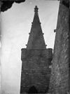 Noord-west hoektoren naar het westen na de restauratie - Capelle - 20046509 - RCE -  Nederlands Hervormde Kerk: noord-west hoektoren naar het westen na de restauratie 