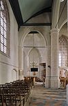 Interieur, noorderzijbeuk - Waalwijk - 20342655 - RCE -  Nederlands Hervormde Kerk: Interieur, noorderzijbeuk 