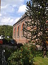 Nederlands Hervormde kerk Waalwijk 07 -  Monumentnummer: 521861 Loeffstraat 113 5142 EP te Waalwijk Zijgevel