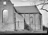 Driebeukige neo-gotische kruisbasiliek gezien vanuit het zuid-westen - Ossendrecht - 20177859 - RCE -  Ossendrecht/ Rooms-katholieke Kerk: Driebeukige neo-gotische kruisbasiliek gezien vanuit het zuid-westen 