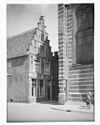 Kapelsteeg 2, hoek de Laat, Huis het Landwijf. Kosterij van de N.H.Kapelkerk - Alkmaar - 20006277 - RCE -  Kapelsteeg 2, hoek de Laat, Huis het Landwijf. Kosterij van de N.H.Kapelkerk 