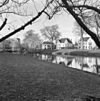 Molen van Piet vanaf Nieuwlandersingel - Alkmaar - 20005593 - RCE -  De Groot of Molen van Piet: overzicht Kennemerpark; de Groot /Molen van Piet vanaf Nieuwlandersingel 