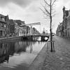 Overzicht Verdronkenoord vanaf Kitsteeg naar Accijnstoren - Alkmaar - 20005643 - RCE -  Overzichten en pl.gr.: overzicht Verdronkenoord vanaf Kitsteeg naar Accijnstoren 