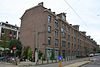 Amsterdam - Planciusstraat 8 foto a -  Amsterdam - Planciusstraat, complex arbeiderswoningen uit 1856 van de Vereeniging ten behoeven der Arbeidersklasse te Amsterdam. Architect P.J. Hamer 