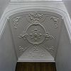 Interieur, plafond met erkerachtige beÃ«indiging in de gang van de bel-etage - Amsterdam - 20329300 - RCE -  Plafond/ Stucwerk: Interieur, plafond met erkerachtige beÃ«indiging in de gang van de bel-etage 