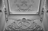 Interieur, gedeelte van trappenhuis, stucdecoratie - Amsterdam - 20352384 - RCE -  Stucwerk: Interieur, gedeelte van trappenhuis, stucdecoratie 