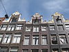 Kerkstraat 35-37-39 Amsterdam -  Gevels in de Kerkstraat, Amsterdam
