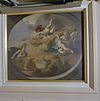 Interieur van de rechter voorkamer op de bel-etage, detail beschilderd plafond - Amsterdam - 20329309 - RCE -  Plafond: Interieur van de rechter voorkamer op de bel-etage, detail beschilderd plafond 