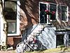 Bloemstraat 44 door from Eerste Bloemdwarsstraat -  Bloemstraat 44