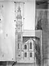 Westertoren, gravure in Architectura Moderna - Amsterdam - 20013240 - RCE -  Westerkerk: Westertoren, gravure in Architectura Moderna 